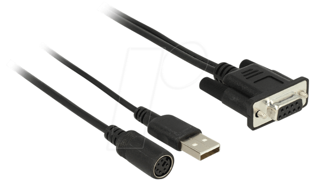 NAVILOCK 62907 - GNSS MD6 Anschlusskabel RS232 Stromversorgung USB Typ-A Stecker