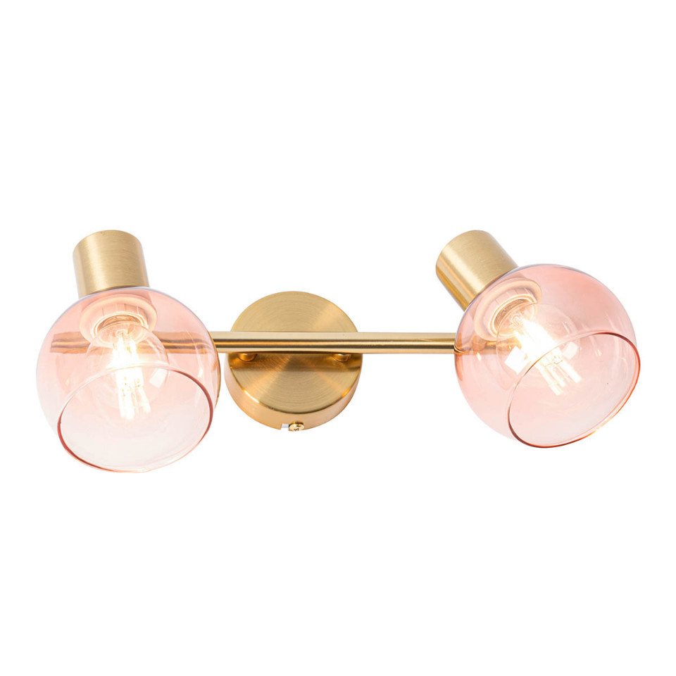 Smarter Spotstrahler Gold Mit Rosa Glas Inkl. 2 Wifi P45 - Vidro Bild 4