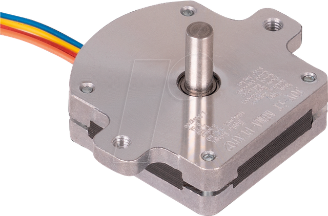 NEMA-FLAT02 - Schrittmotor, NEMA FLAT02, 1,8 °,0,5 A, 1,75 V