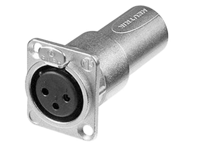 NEUTRIK NA3FDM - Adapter XLR-Buchse/Stecker, 3-polig