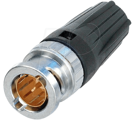 NEUTRIK NBNC75BL - rearTWIST BNC Kabelstecker