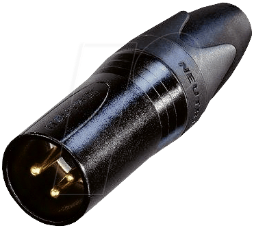 NEUTRIK NC-3MXB - XLR-Stecker, 3-polig