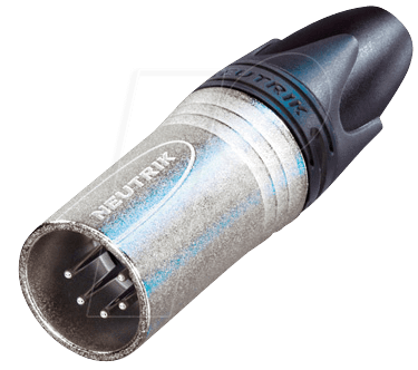 NEUTRIK NC5MXX - XLR-Kabelstecker, 5-polig, Silber, vernickelt