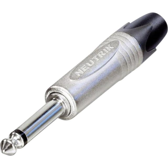 NEUTRIK NP 2X - Klinkenstecker, 6,3 mm, Mono, 2-pol