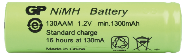NH GP 130AAM - NiMh Akku, AA (Mignon), 1300 mAh, 1er-Pack