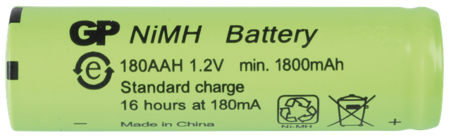 NH GP 180AAH - NiMh Akku, AA (Mignon), 1800 mAh, 1er-Pack