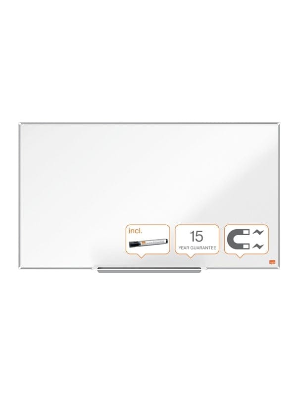 NOBO 1915254 - Weißwandtafel, 890x 500 mm, Stahl