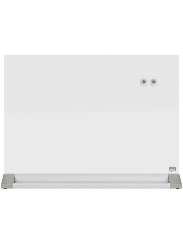 NOBO 1905265 - Glas Desktop-Tafel, 60 x 45 cm