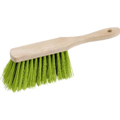 NOELLE 210200 - Handfeger aus Holz und Elaston 29,0 cm, grün