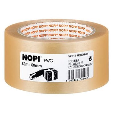 NOPI 57214 - Packband, geprägt, PVC, transparent