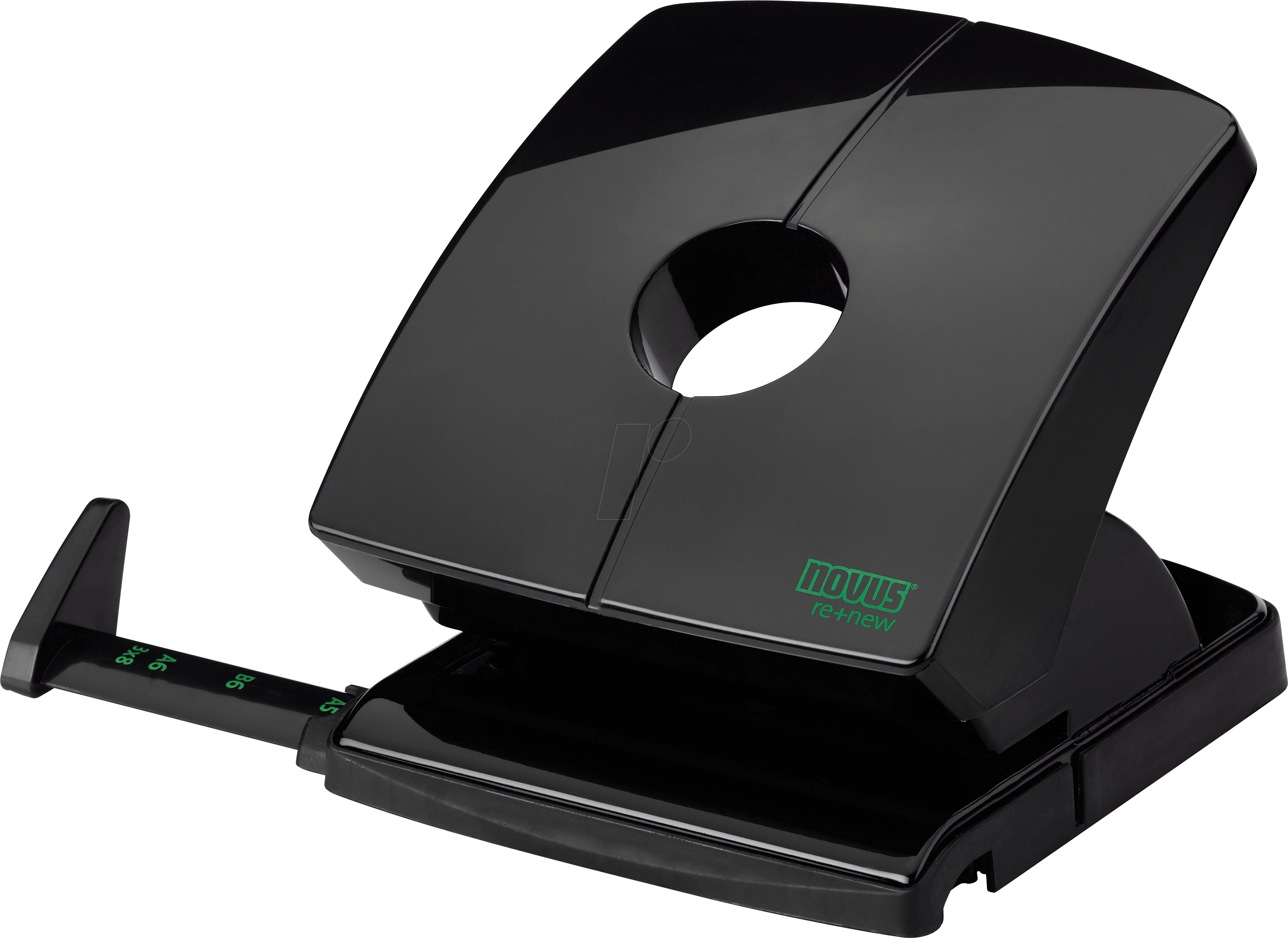 NOVUS 025-0637 - Locher, 30 Blatt, schwarz
