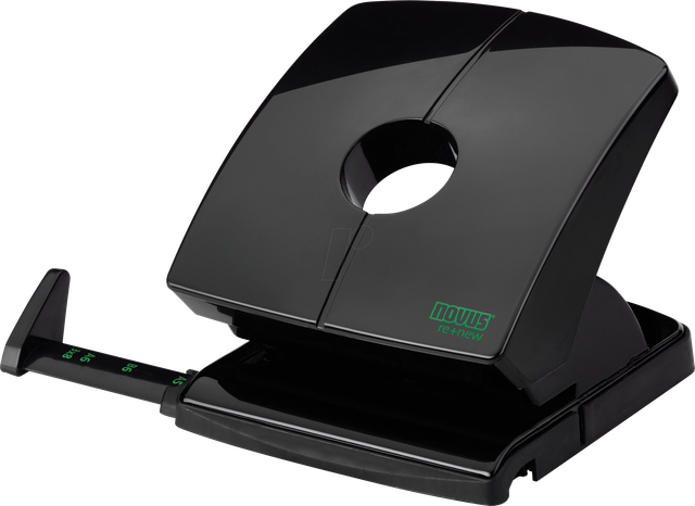 NOVUS 025-0637 - Locher, 30 Blatt, schwarz