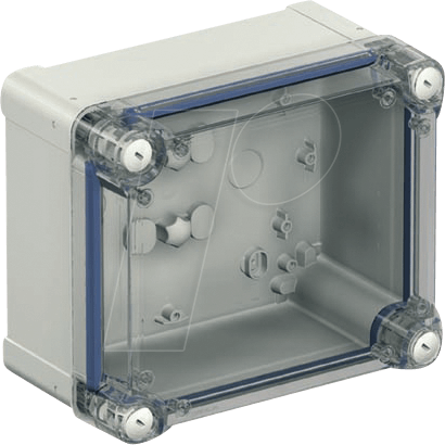 NSYTBS241912HT - Gehäuse Thalassa TBS, 241 x 194 x 127 mm, Grau / Transparent