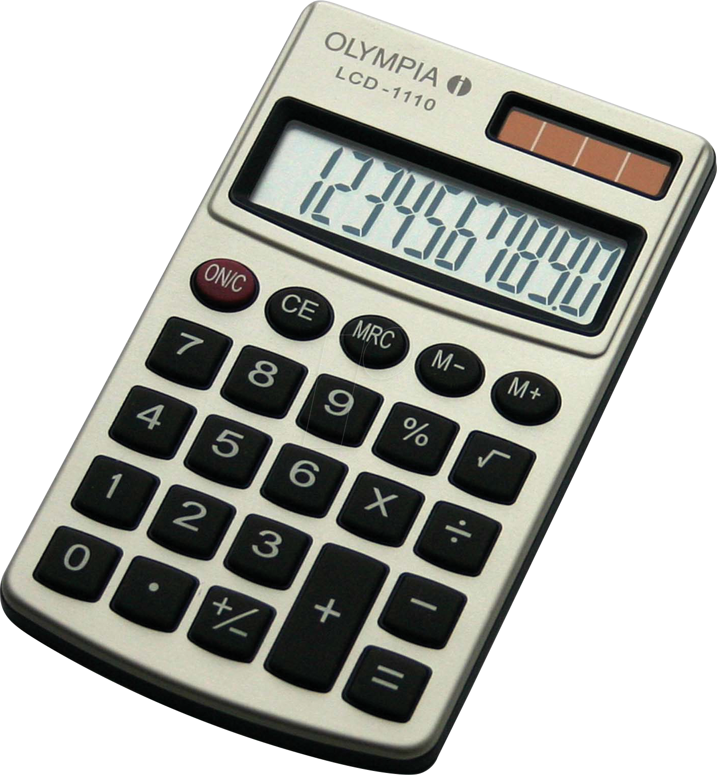 OLYMPIA LC1110SI - Taschenrechner, LCD 1110, silber