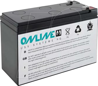 ONLINE BCZ800 - Ersatzbatterie für ONLINE ZINTO 800