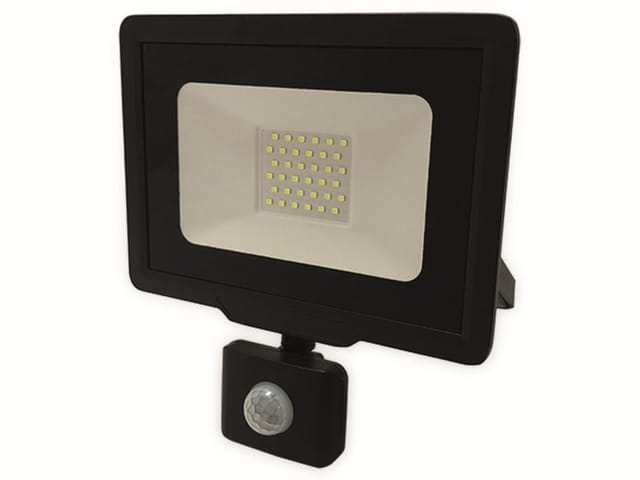 OPT 5943 - LED-Flutlicht, 10 W, 2700 K, IP65, Sensor