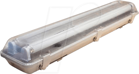 OPT 6742 - LED-Wannenleuchte, 44 W, 4000 lm, 4500 K, 158,5 cm, IP65, 2 flam