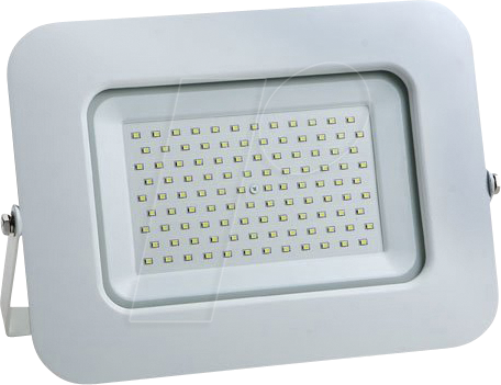 OPT FL5877 - LED-Flutlicht, 100 W, 8500 lm, 6000 K, slim, weiß, IP65