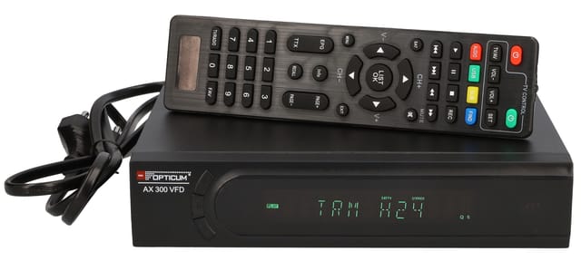 OPTICUM 33052-1 - Receiver, SAT, DVB-S2, HDTV, FTA, PVR