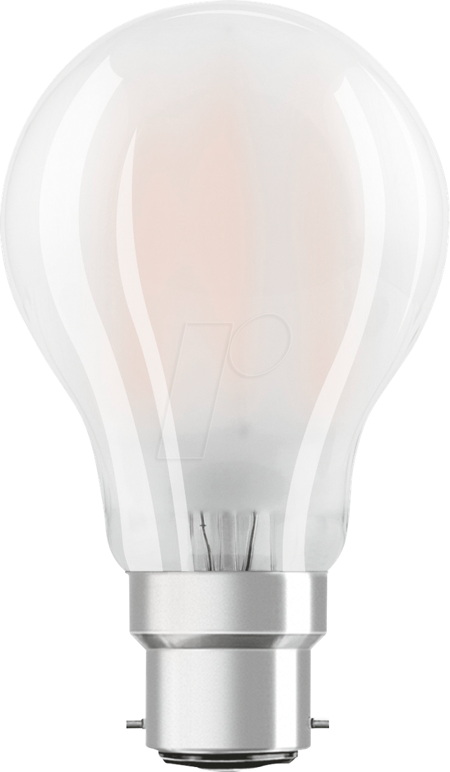 OSR 075115132 - LED-Lampe BASE B22d, 7 W, 806 lm, 2700 K, Filament, 3er-Pack