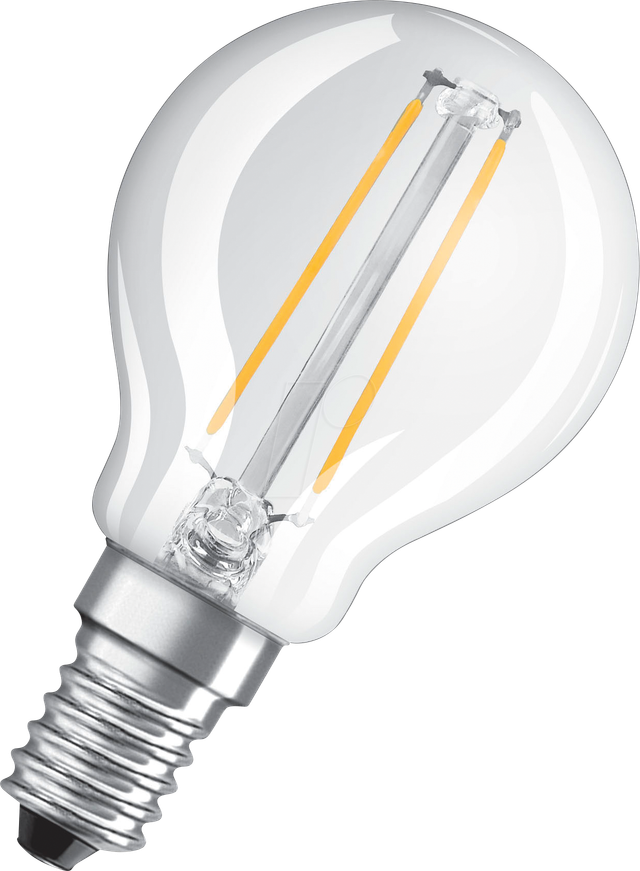 OSR 075434349 - LED-Lampe STAR E14, 1,5 W, 136 lm, 2700 K, Filament