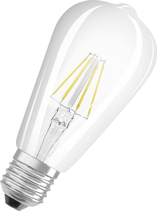 OSR 075434400 - LED-Lampe STAR RETROFIT E27, 7 W, 806 lm, 2700 K, Filament