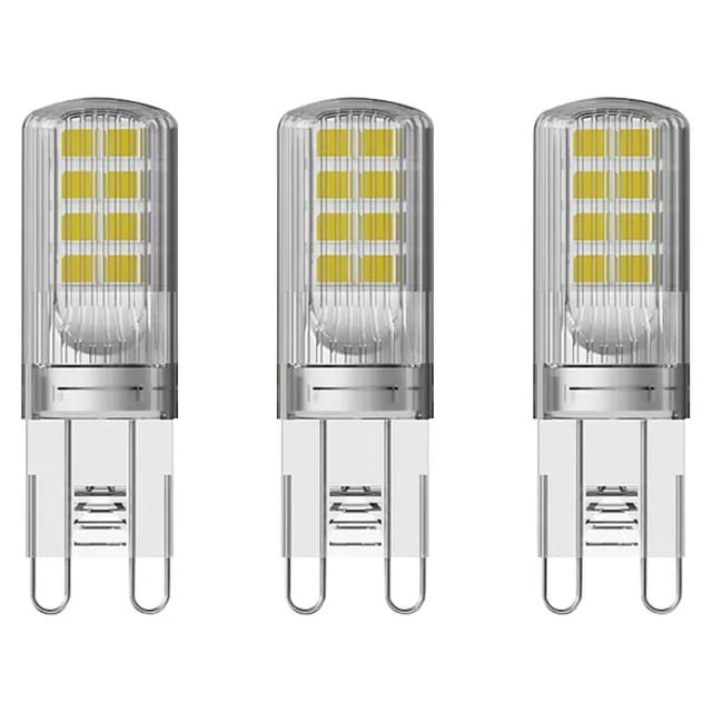 OSR 075450073 - LED-Lampe BASE G9, 2,6 W, 320 lm, 2700 K, 3er-Pack