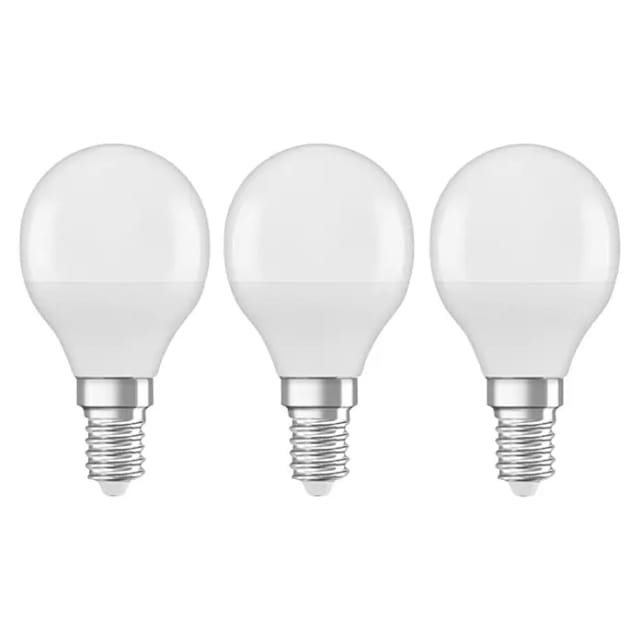 OSR 405807509050 - LED-Lampe BASE E14, 5 W, 470 lm, 2700 K, 3er Pack
