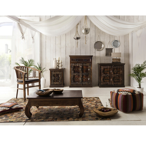 SIT Armstuhl »SEADRIFT«, BxHxT: 60 x 87 x 61 cm, Teakholz - beige