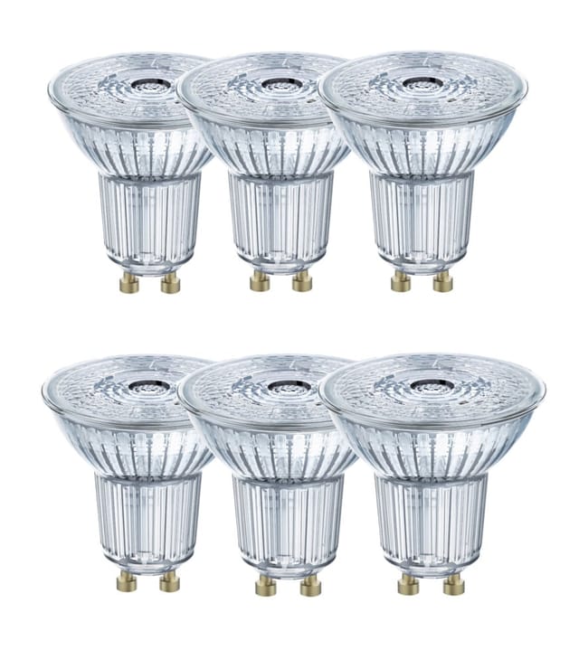 OSR 854334443 - LED-Lampe GU10, 4,3 W, 350 lm, 2700 K, 6er-Pack