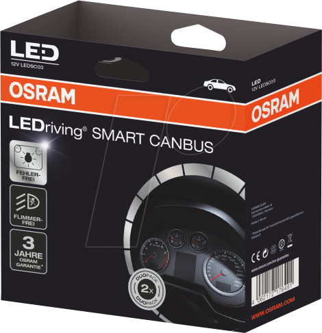 OSR LEDSC03-1 - CANBUS - LEDriving SMART,f. Night Breaker LED, 2er-Pack