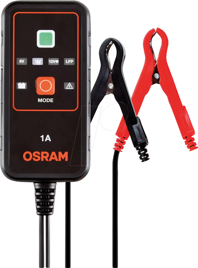 OSR OEBCS901 - Automatik-Ladegerät für Fahrzeuge BATTERYcharge 901, 6/12 V, 1 A