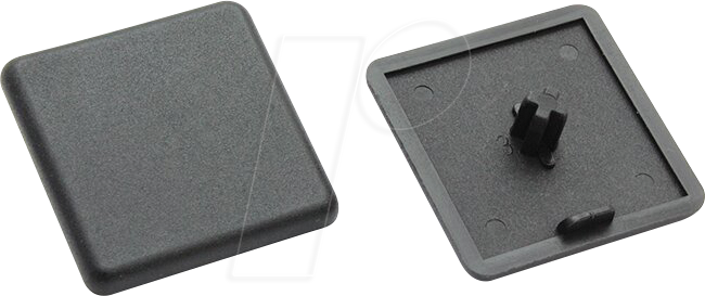 P40 AK 40 - Profilabdeckkappe 40x40 I-Typ Nut 8