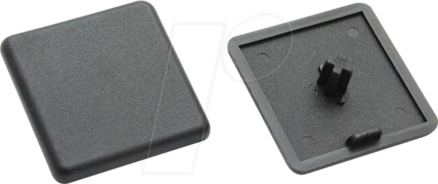 P40 AK 40 - Profilabdeckkappe 40x40 I-Typ Nut 8