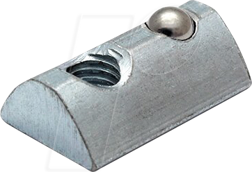 P40 NUS-GL-N8-M6 - Nutenstein M6 glatt I-Typ Nut 8
