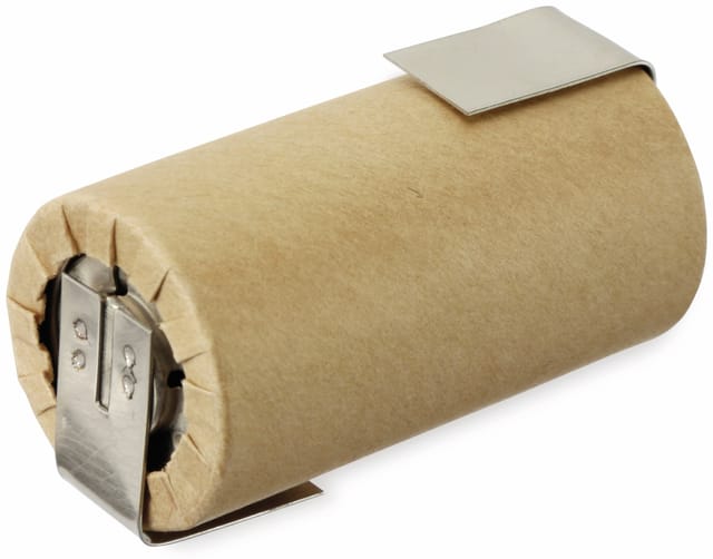 PA NC2500 SC 1Z - Industriezelle, NiCd, Sub-C, 1,2 V, 2500 mAh, Z-Lötfahnen