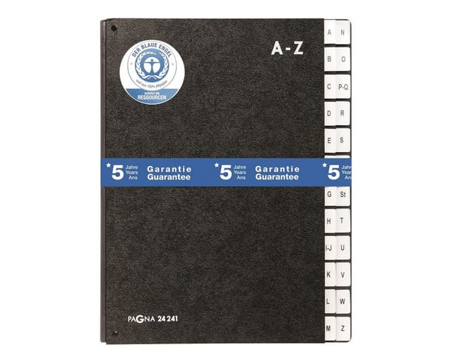 PAGNA 24241-04 - Pultordner A-Z, schwarz