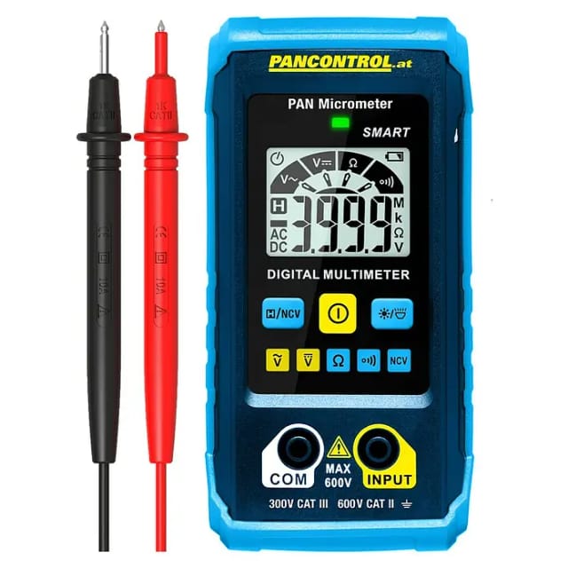 PAN MICROMETER - Multimeter, digital, 300 V