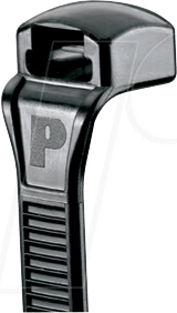 PAND CBR1M-M0 - Kabelbinder, außenverzahnt, 104 mm, schwarz
