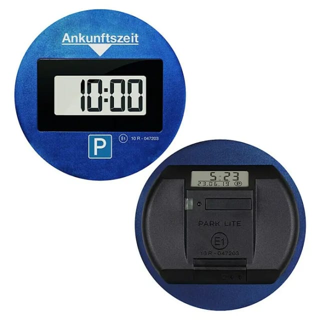 PARKLITE ONE BL - KFZ - Elektr. Parkscheibe PARK LITE One, rund, blau
