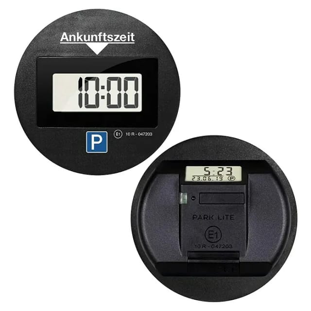 PARKLITE ONE SW - KFZ - Elektr. Parkscheibe PARK LITE One, rund, schwarz