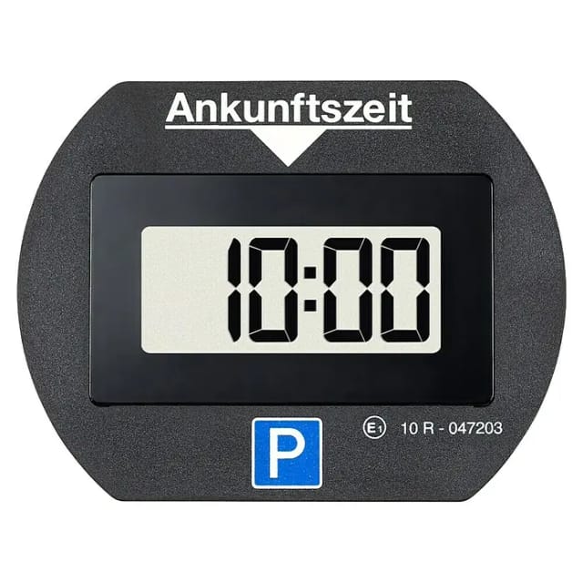 PARKLITE SW - KFZ - Elektronische Parkscheibe PARK LITE, schwarz