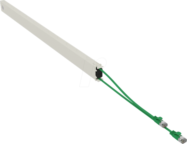 PB CONE46STPGR - Kabelkassette, Cat.6a STP, 2,5 m, grün