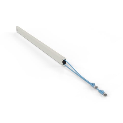 PB CONE46STPBL - Kabelkassette, Cat.6a STP, 2,5 m, blau