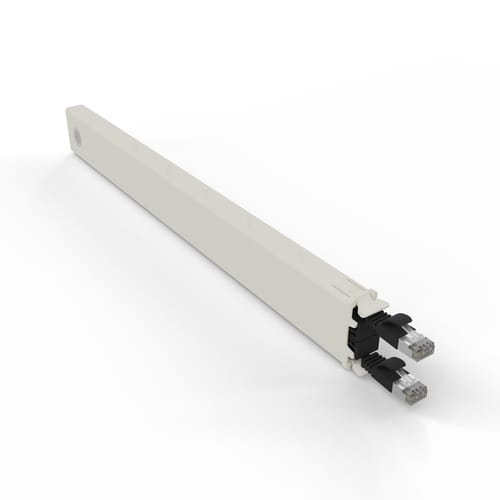 PB CONEX8STPBK - Kabelkassette, Cat.6a STP, 0,8 m, schwarz