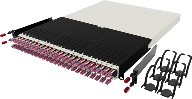 PB PONE30OM411 - Kabelmanagementsystem, 24-Port, LC-LC, OM4, 1,8 m