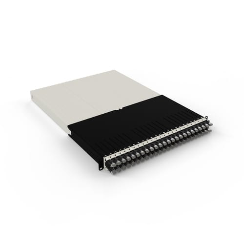 PB PONE30STPBK - Kabelmanagementsystem, 24-Port, Cat.6a STP, 1,8 m, schwarz