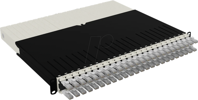 PB PONEX8UTPWH - Kabelmanagementsystem, 24-Port, Cat.6a UTP, 0,8 m, weiß