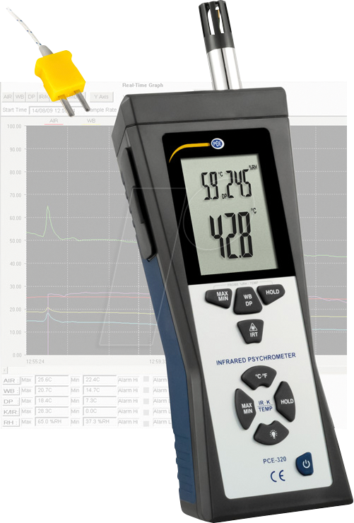 PCE 320 - Thermo-Hygrometer PCE-320