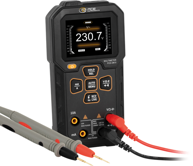 PCE DM 8 - Digital-Multimeter PCE-DM 8